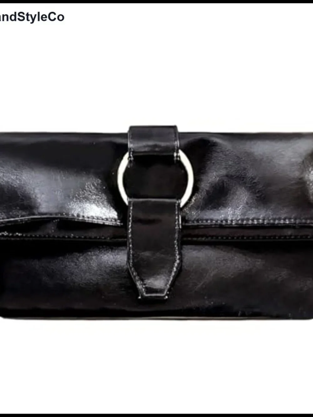 Evening Clutch Bag for Women, Sequin/Patent Leather/Woven PU Leather with Metal
